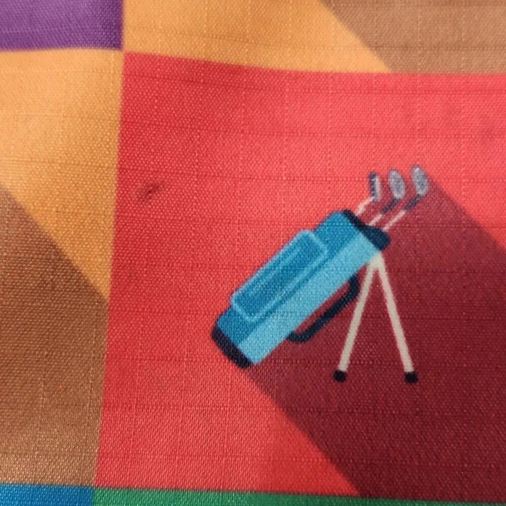 Sydney Love Sport Golf Crossbody Bag Championship Round Multi-Color Ripstop - Picture 8 of 16